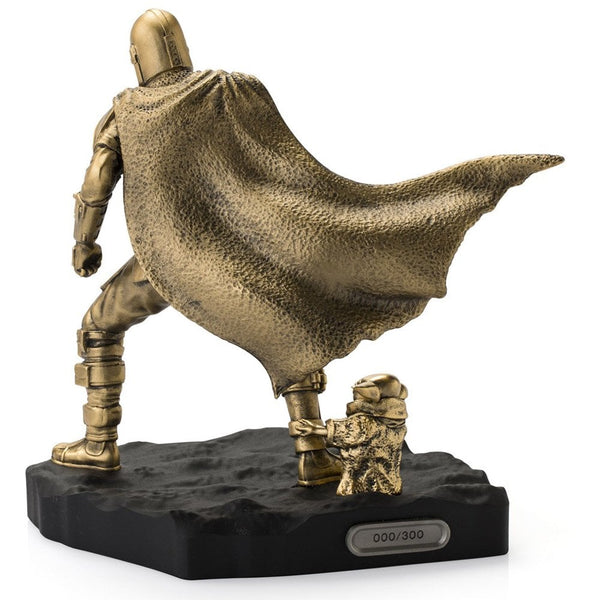 Royal Selangor Star Wars Limited Edition Gilt Mandalorian Figurine (XXX/300)