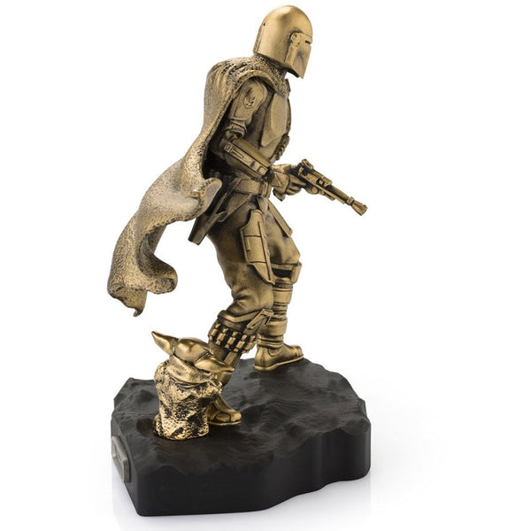 Royal Selangor Star Wars Limited Edition Gilt Mandalorian Figurine (XXX/300)