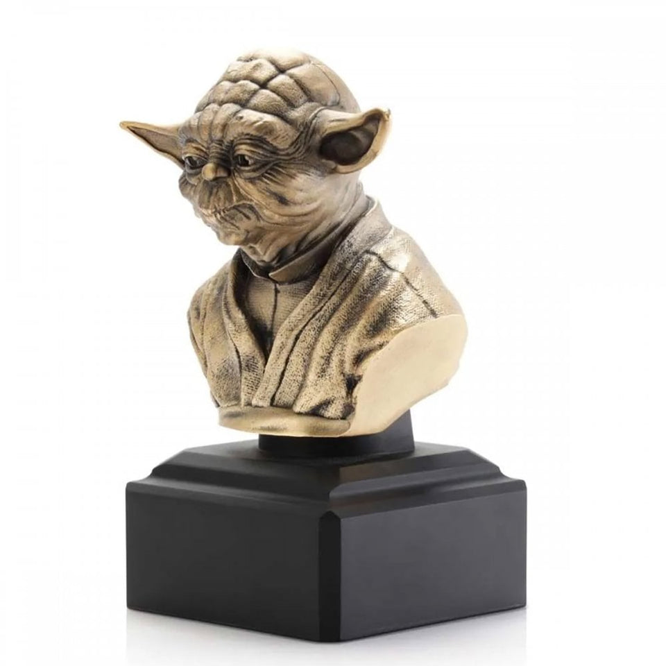 Royal Selangor Star Wars Yoda Gilt Bust, Limited Edition | XXX/200