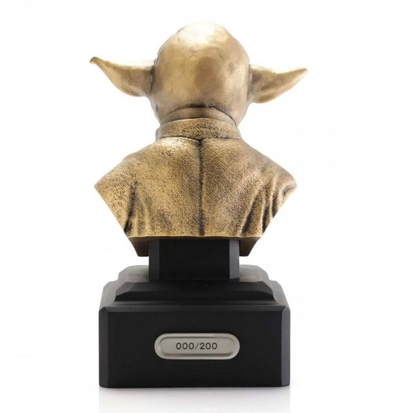 Royal Selangor Star Wars Yoda Gilt Bust, Limited Edition | XXX/200
