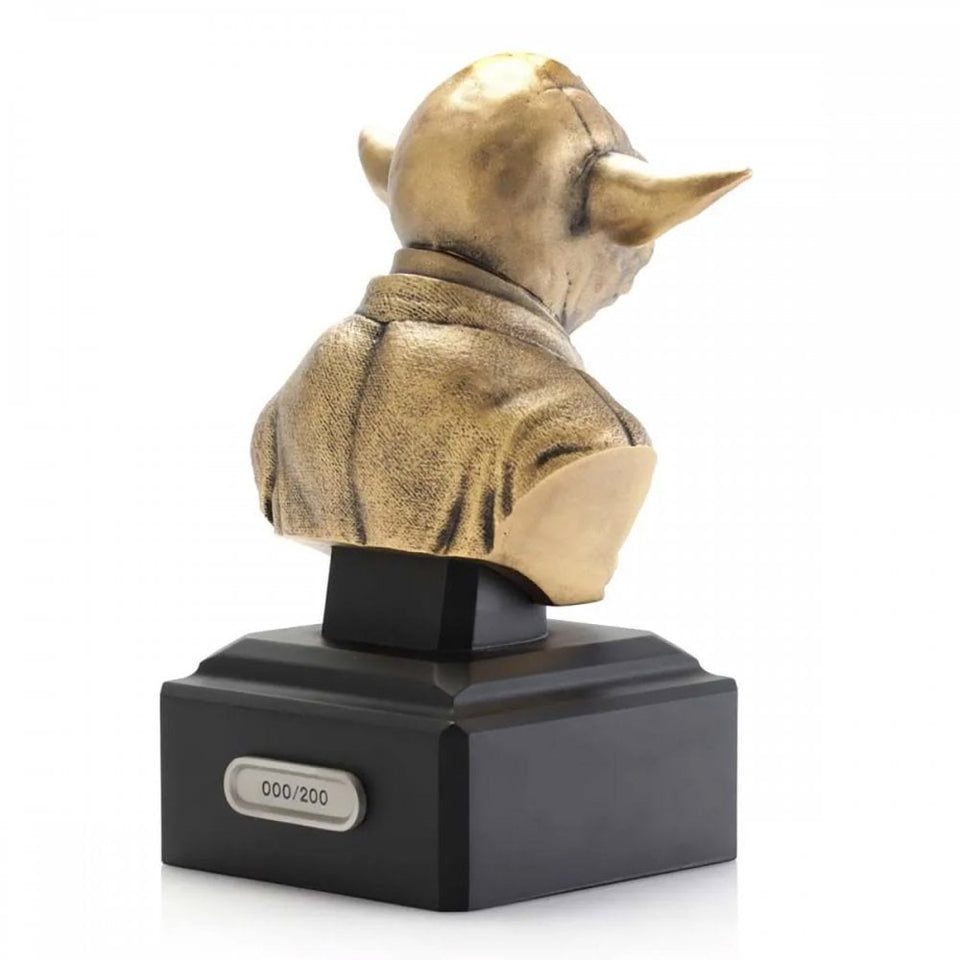 Royal Selangor Star Wars Yoda Gilt Bust, Limited Edition | XXX/200