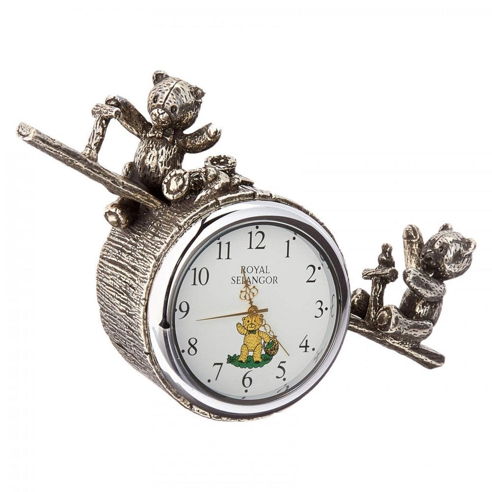 Royal Selangor Teddy Bears' Picnic Playtime Table Clock