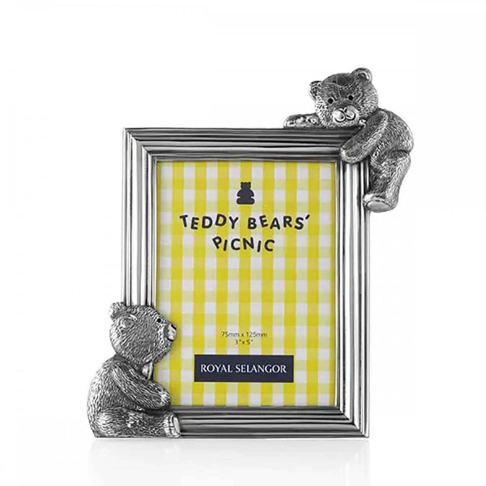 Royal Selangor Teddy Bears Picnic Rectangular 3R Photo Frame