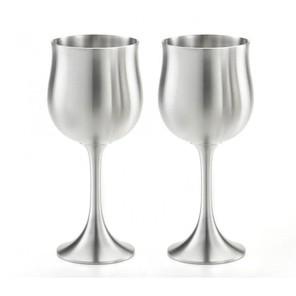 Royal Selangor Wine Goblets Wooden Gift Box