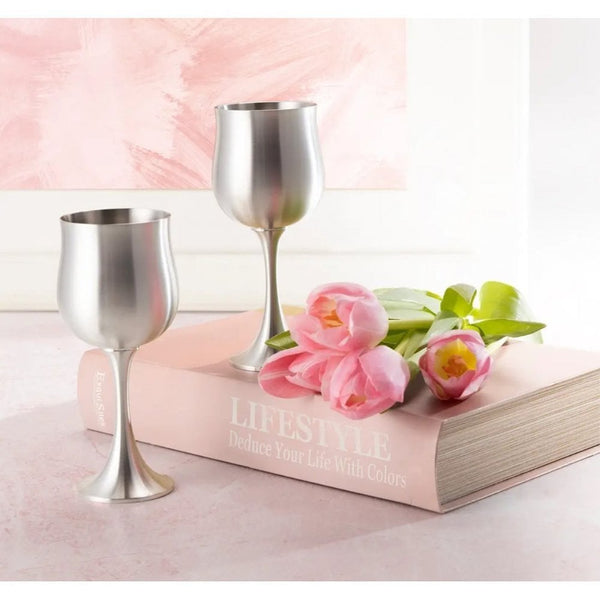Royal Selangor Wine Goblets Wooden Gift Box