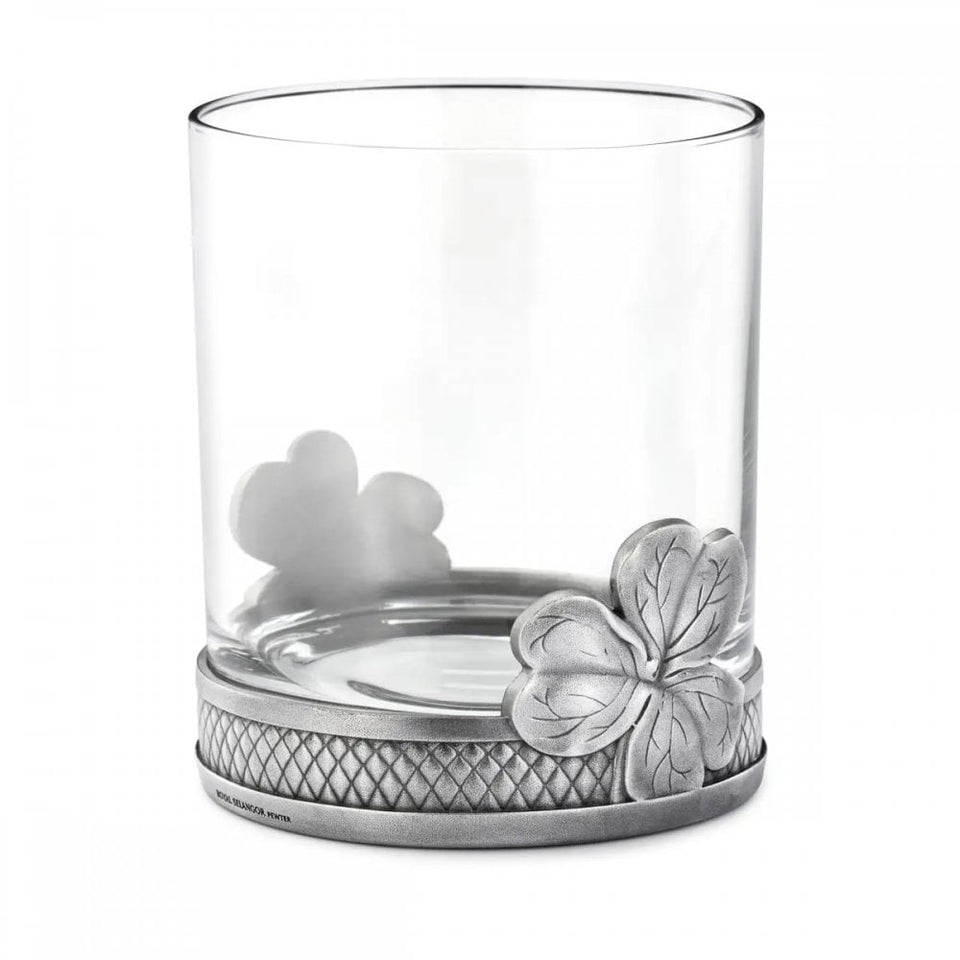 Royal Selangor Woodland Shamrock Whisky Tumbler