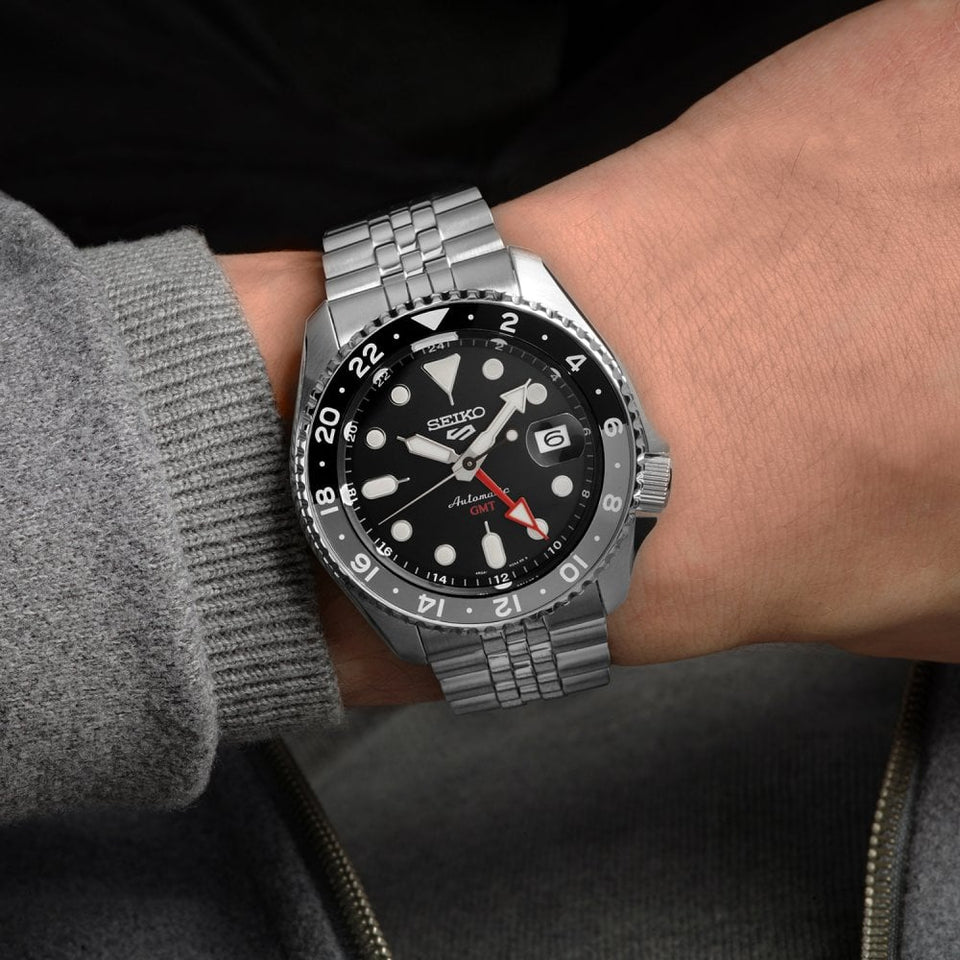 Seiko 5 Sports 'Black Grape' GMT SKX Re-interpretation 42.5mm Watch