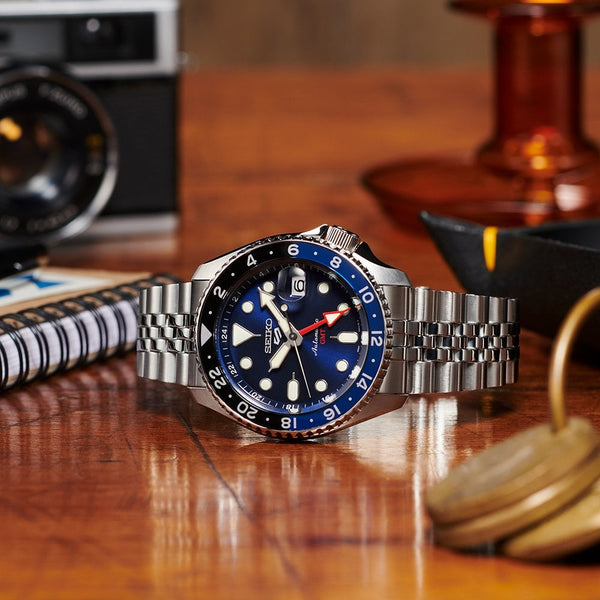 Seiko 5 Sports 'Blueberry' GMT SKX Re-interpretation 42.5mm Watch