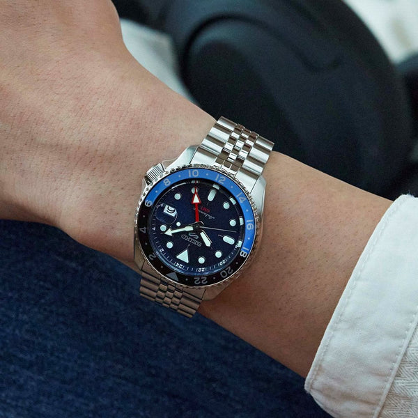 Seiko 5 Sports 'Blueberry' GMT SKX Re-interpretation 42.5mm Watch