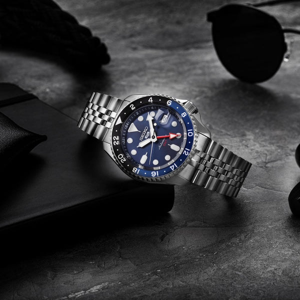Seiko 5 Sports 'Blueberry' GMT SKX Re-interpretation 42.5mm Watch