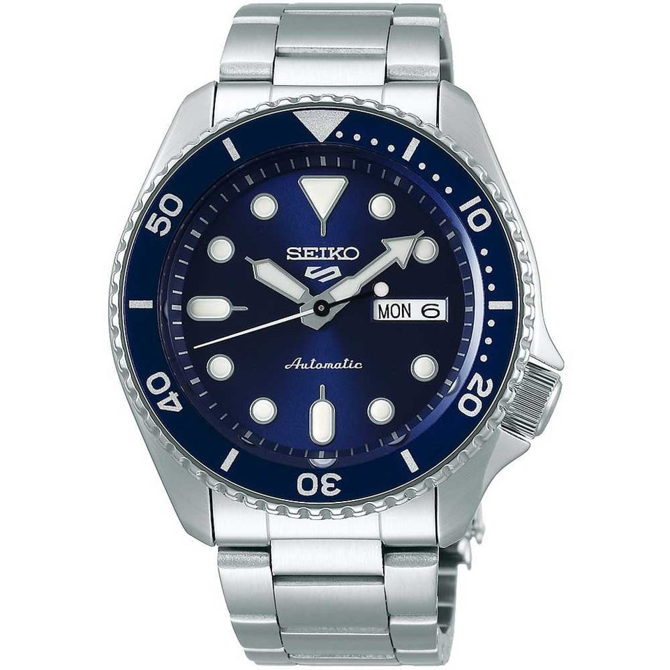 Seiko 5 Sports Men's Blue Dial Automatic Watch