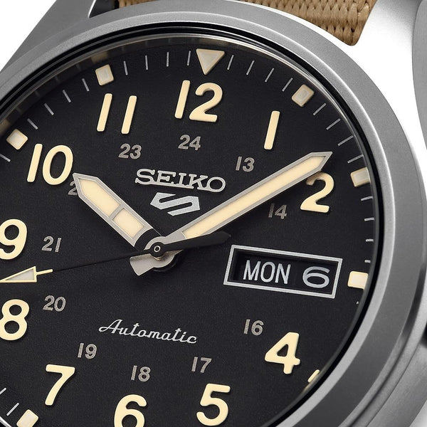 Seiko 5 Sports Men's Field Automatic Watch | Brown NATO