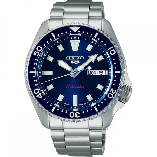 Seiko 5 Sports Men's Redux SKX Koniro Blue Dial Automatic Watch