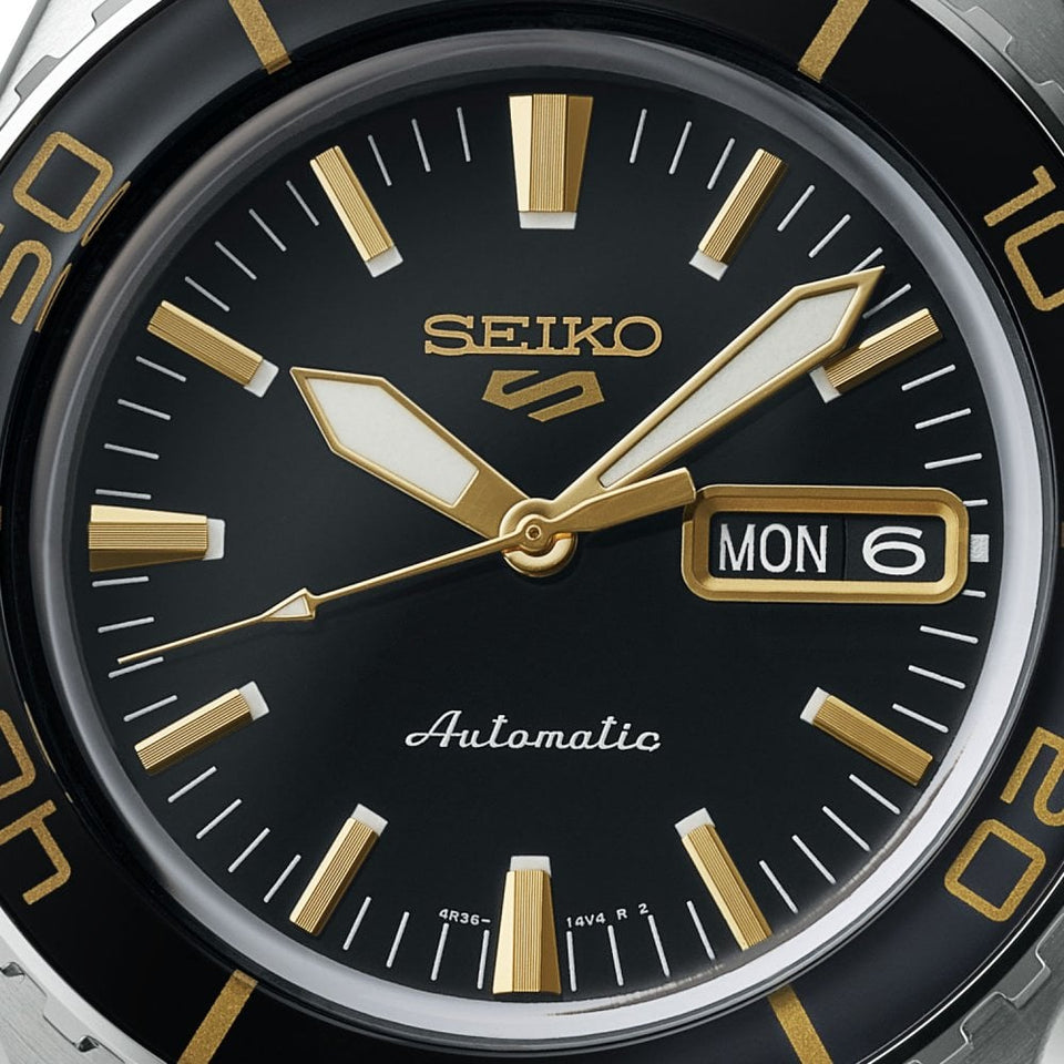 Seiko 5 Sports Men's SKX SNZH5 42.5mm Blacktone Redux Watch