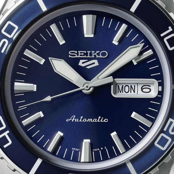 Seiko 5 Sports Men's SKX SNZH5 42.5mm Bluetone Redux Watch