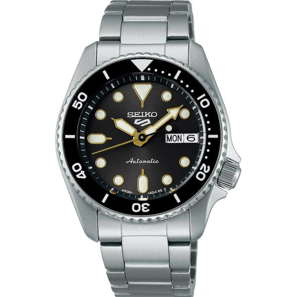 Seiko 5 Sports Men's SKX Street Stonewash Automatic Bracelet Watch