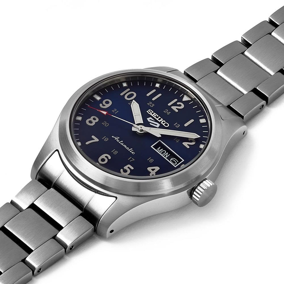 Seiko 5 Sports Military Field Men's Automatic Watch | Blue Dial