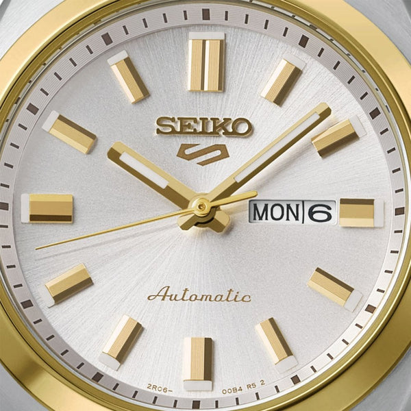 Seiko 5 Sports SNXS 'Hebitama' Two Tone Bracelet Watch