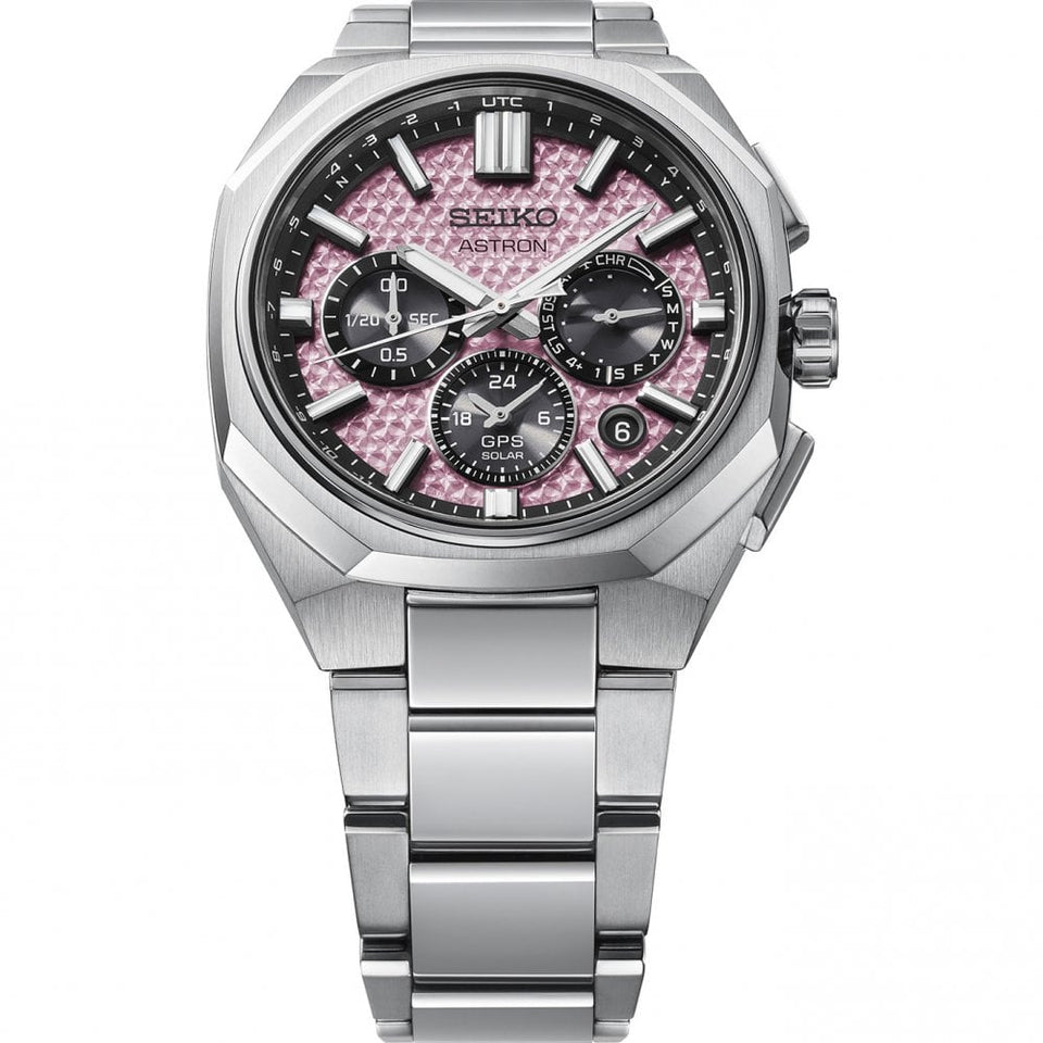 Seiko Astron Limited Edition Crystal Pink Dial GPS Solar 2026 Watch