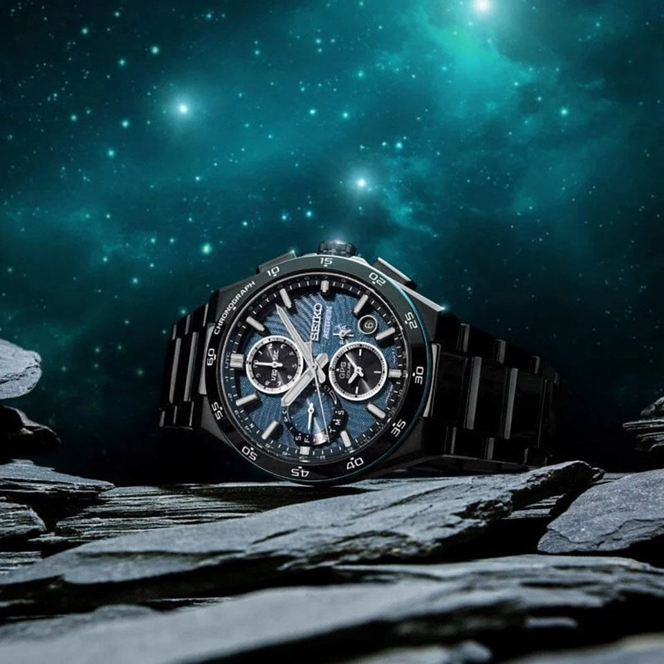 Seiko Astron Limited Edition 'Spiral Galaxy' Chronograph GPS Watch (XXXX/1500)