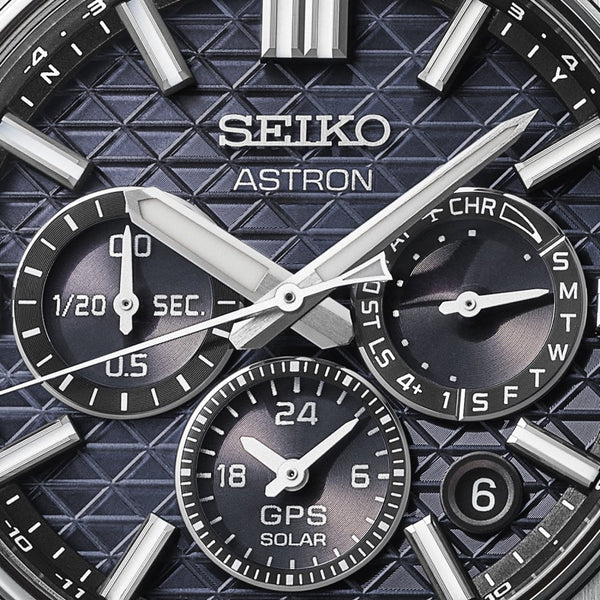 Seiko Astron Men's Astral Onyx 'Tesselate' 5X63 Bracelet Watch