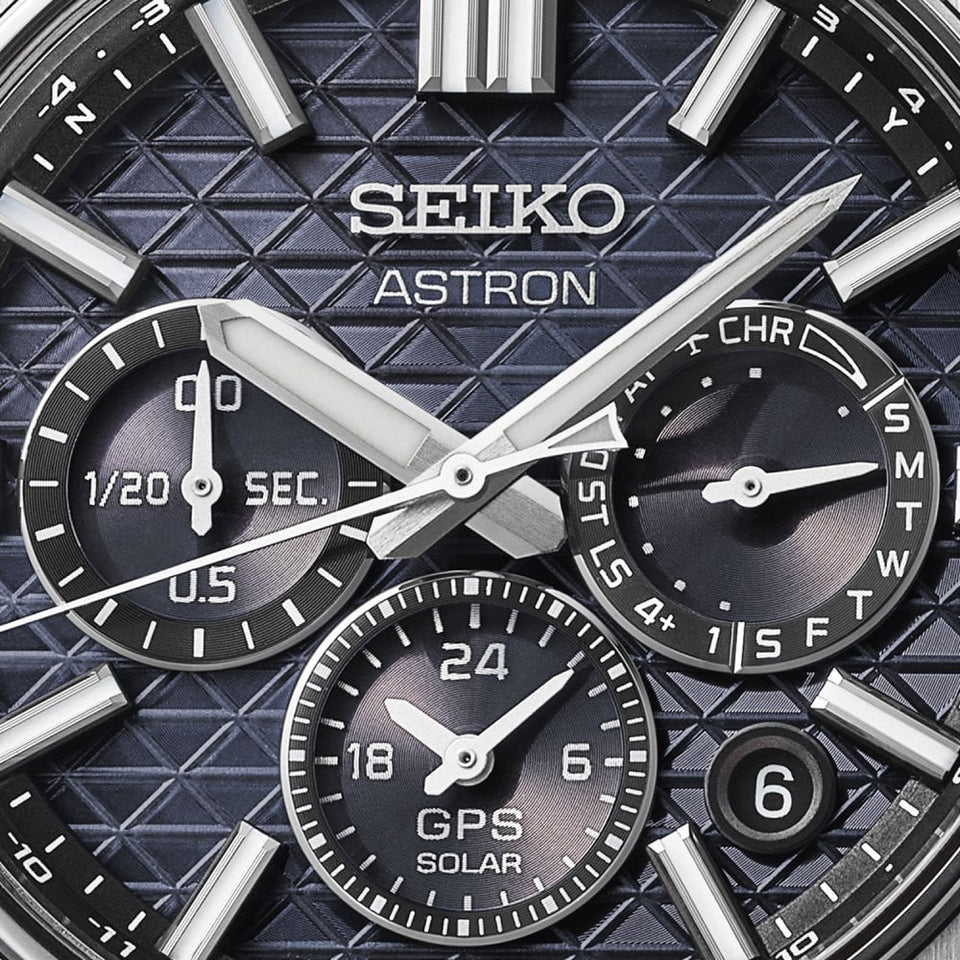 Seiko Astron Men's Astral Onyx 'Tesselate' 5X63 Bracelet Watch