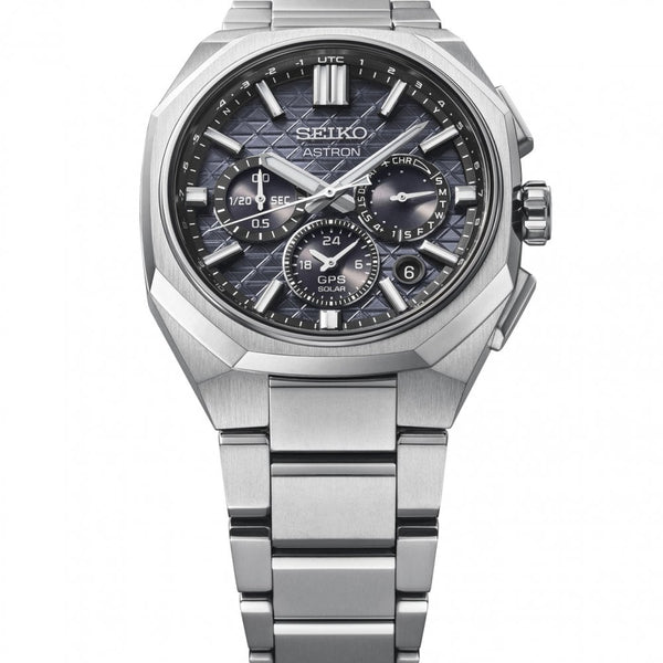 Seiko Astron Men's Astral Onyx 'Tesselate' 5X63 Bracelet Watch