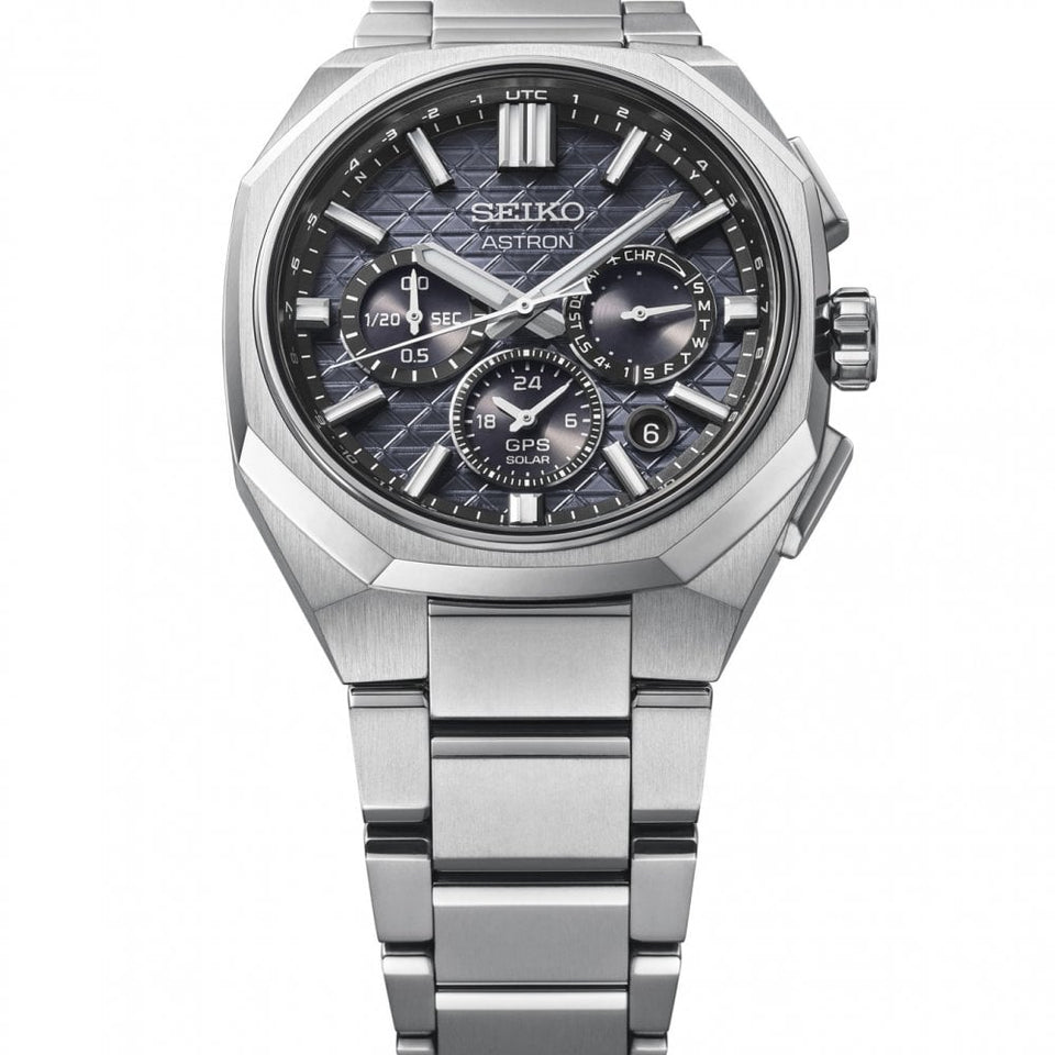 Seiko Astron Men's Astral Onyx 'Tesselate' 5X63 Bracelet Watch