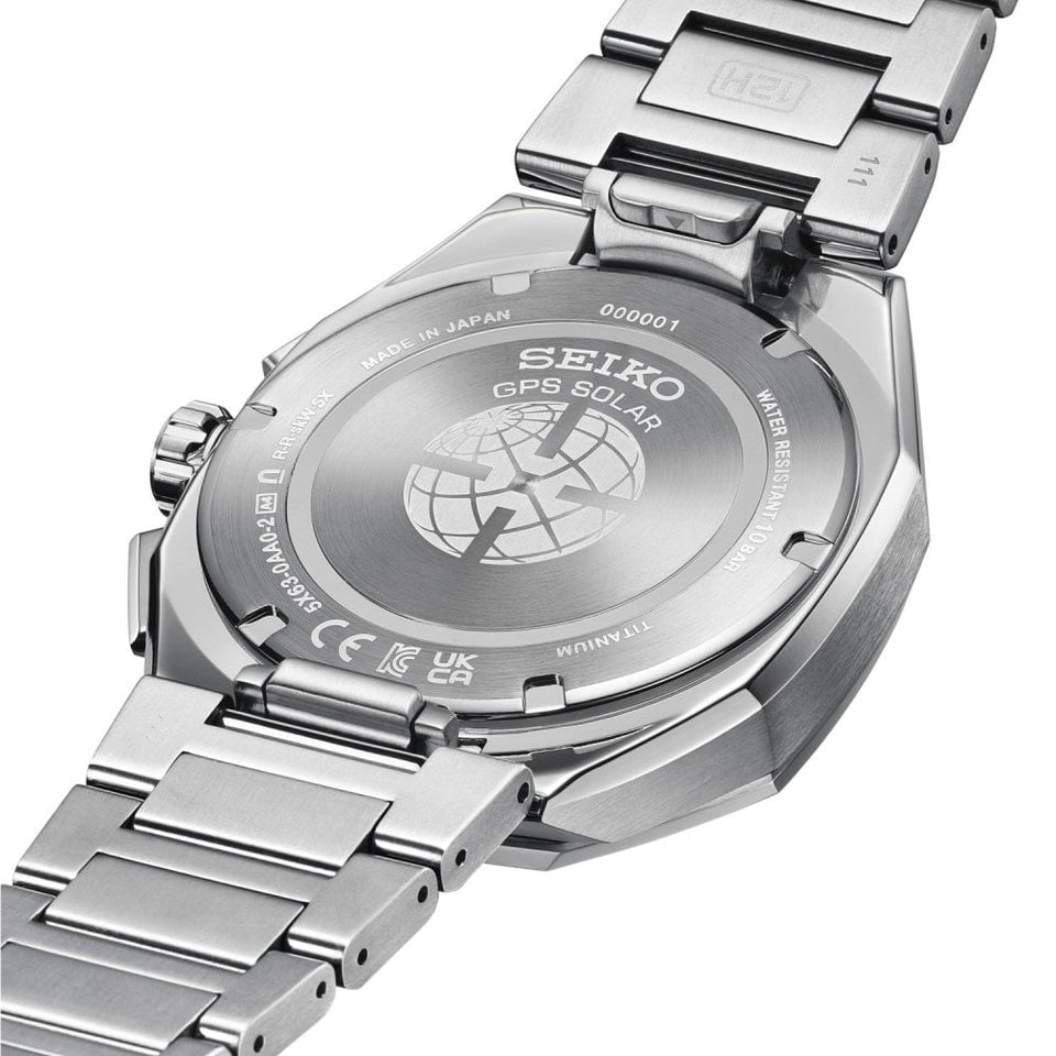 Seiko Astron Men's Astral Onyx 'Tesselate' 5X63 Bracelet Watch
