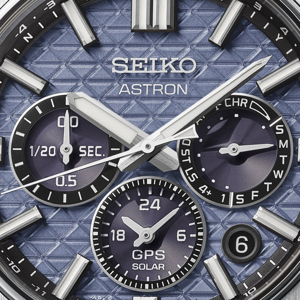 Seiko Astron Men's Nebula Grey 'Tesselate' 5X63 Bracelet Watch