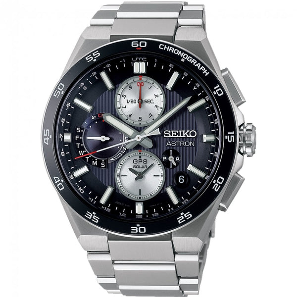 Seiko Astron ‘Night Black’ GPS Solar Chronograph Watch