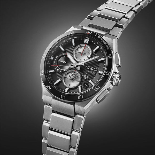 Seiko Astron ‘Night Black’ GPS Solar Chronograph Watch