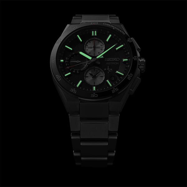 Seiko Astron ‘Night Black’ GPS Solar Chronograph Watch