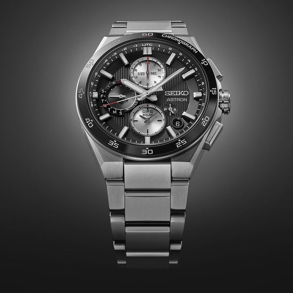 Seiko Astron ‘Night Black’ GPS Solar Chronograph Watch