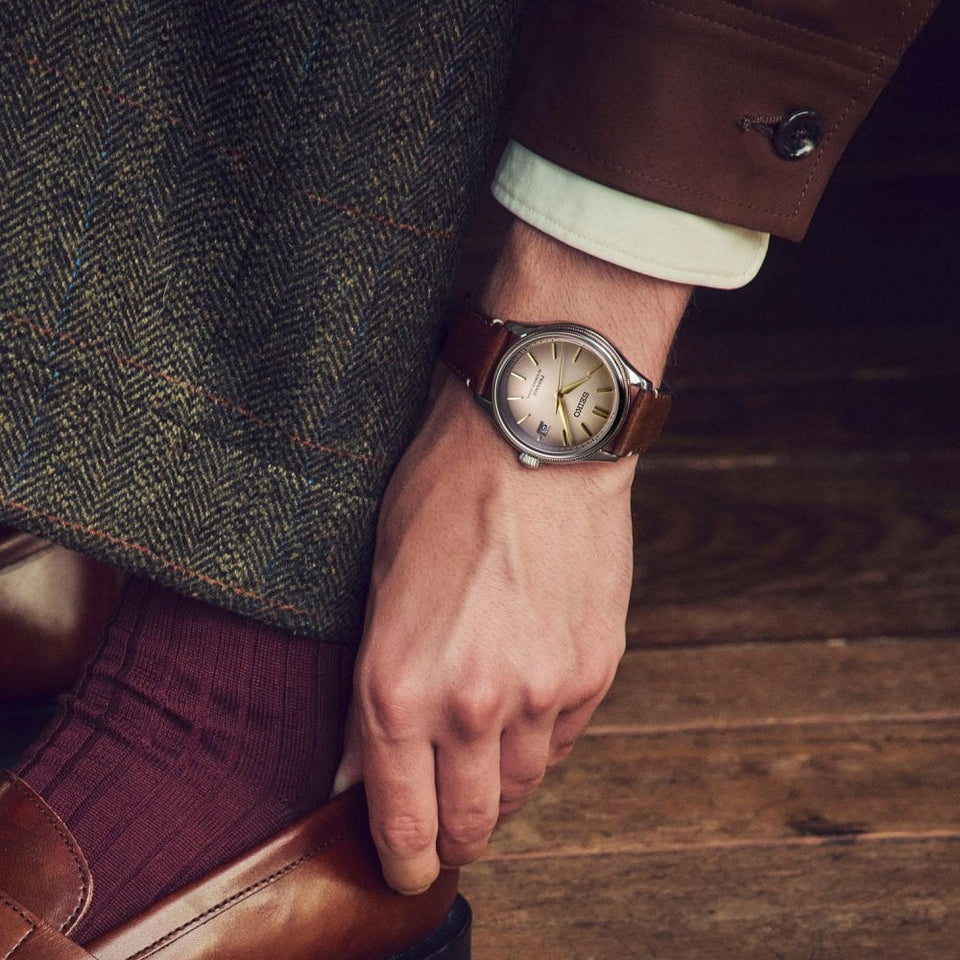 Seiko Presage Classic Series 'Shiracha' Limited Edition Watch (XXXX/3000)
