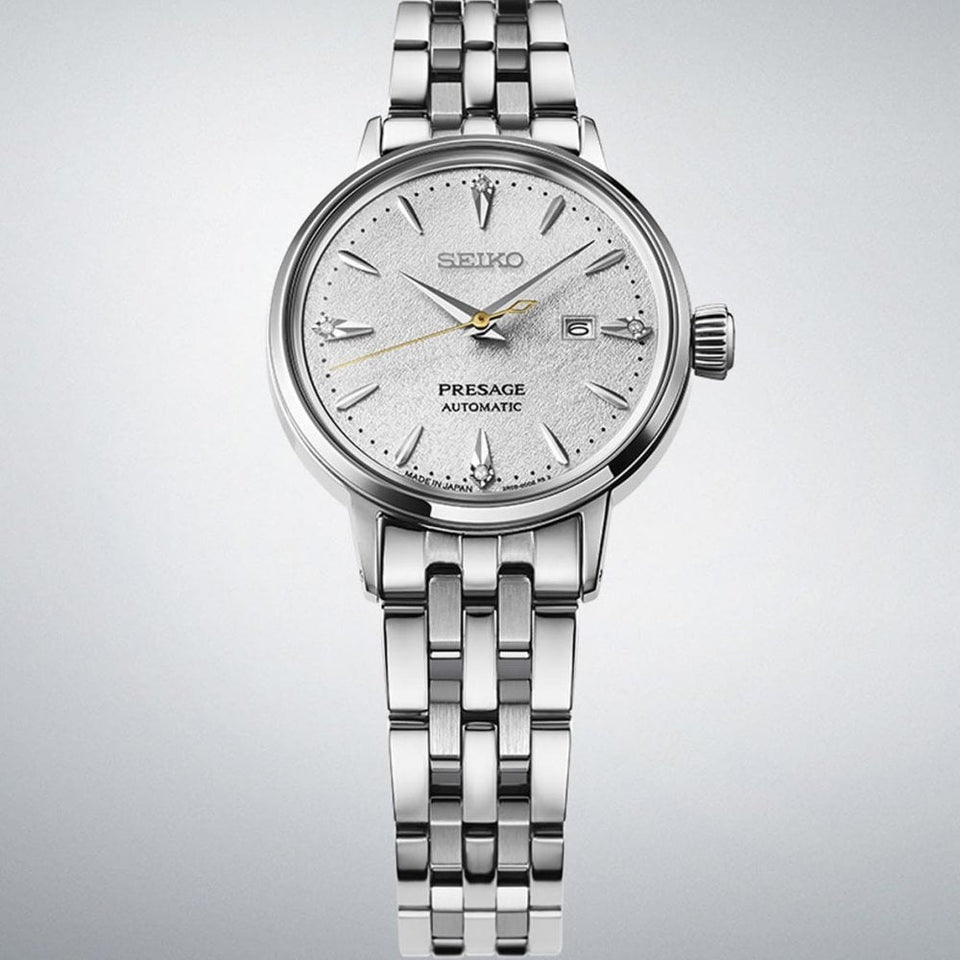 Seiko Presage Ladies 'Hot Buttered Rum' Cocktail Time Watch