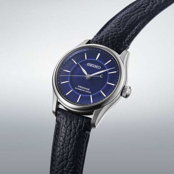 Seiko Presage Limited Edition 145th Anniversary 'Craftsmanship' Ruri Blue Leather Watch