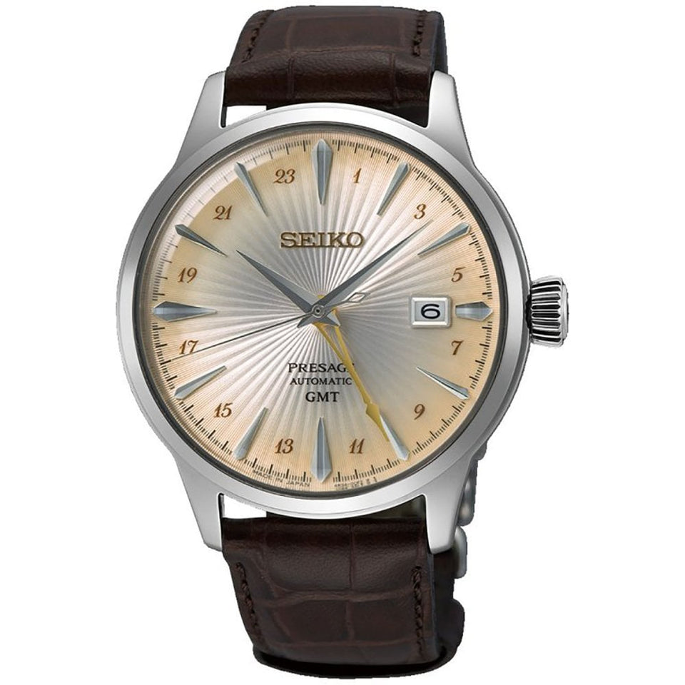Seiko Presage Men's 'Acacia' Cocktail Time Automatic GMT Watch