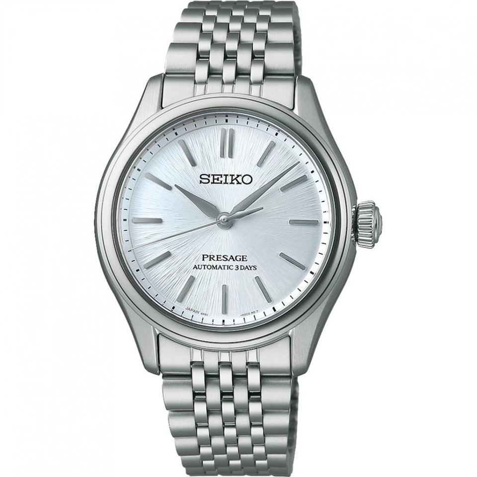 Seiko Presage Men's Classic 'Aijiro' Light Indigo Dial Automatic Watch