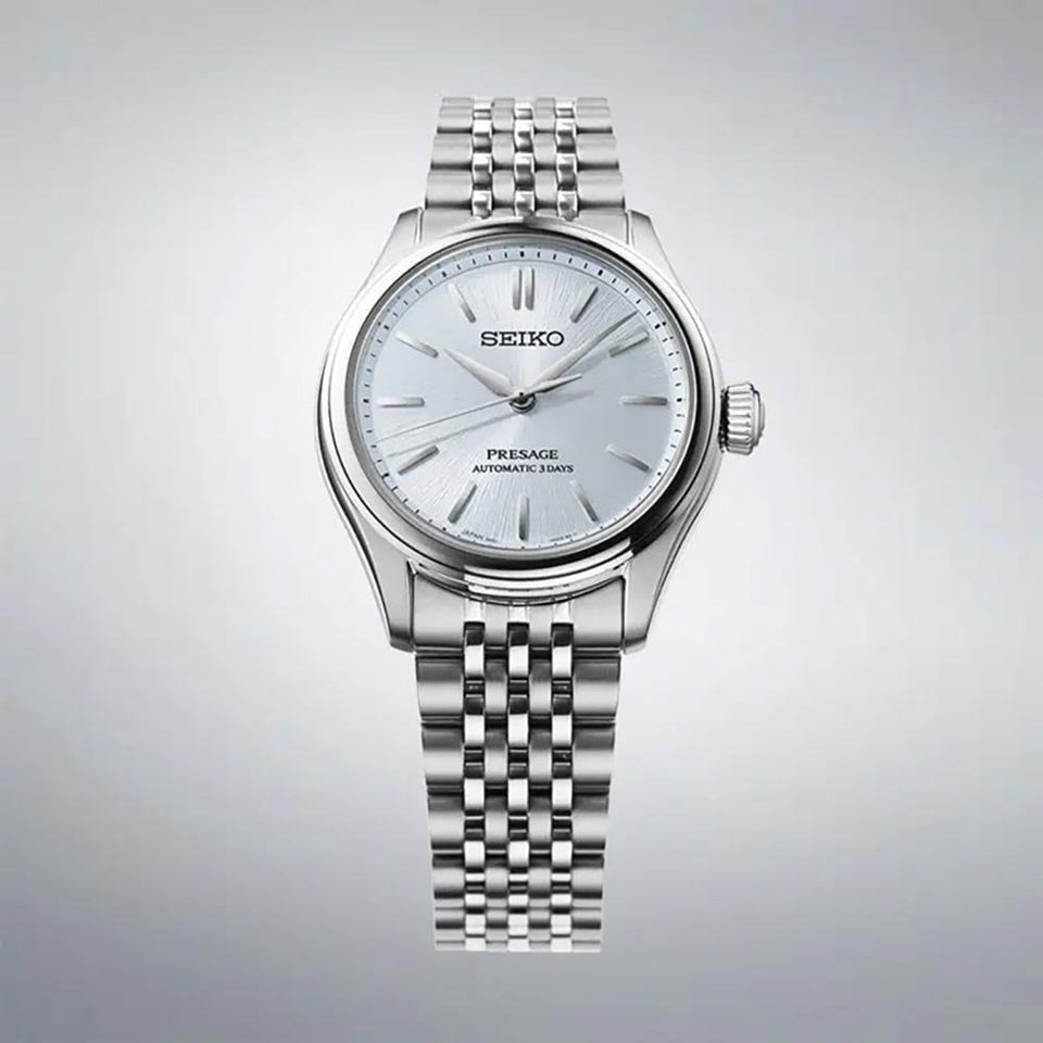 Seiko Presage Men's Classic 'Aijiro' Light Indigo Dial Automatic Watch