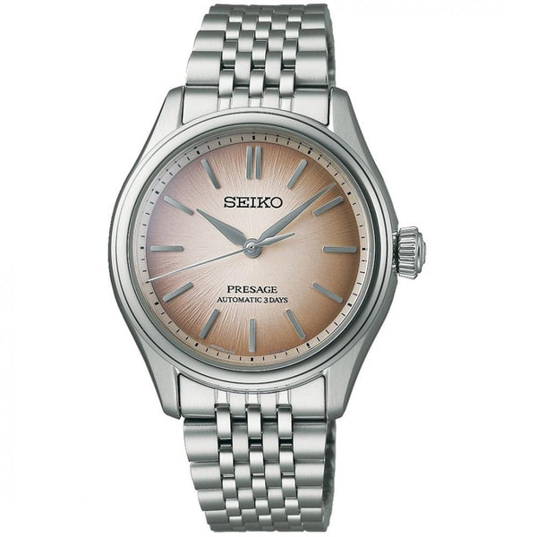 Seiko Presage Men's Classic 'Fushi-iro' Brown Dial Automatic Watch