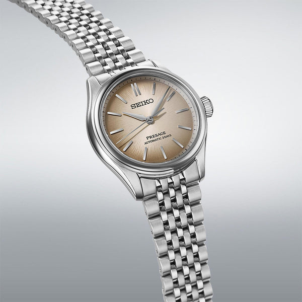 Seiko Presage Men's Classic 'Fushi-iro' Brown Dial Automatic Watch