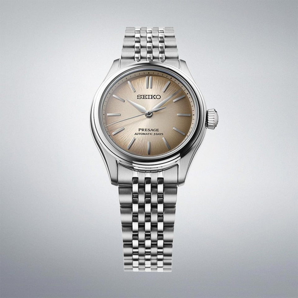 Seiko Presage Men's Classic 'Fushi-iro' Brown Dial Automatic Watch