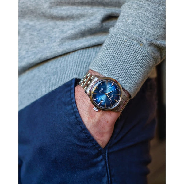 Seiko Presage Men's Cocktail Time 'Blue Moon' Automatic Watch