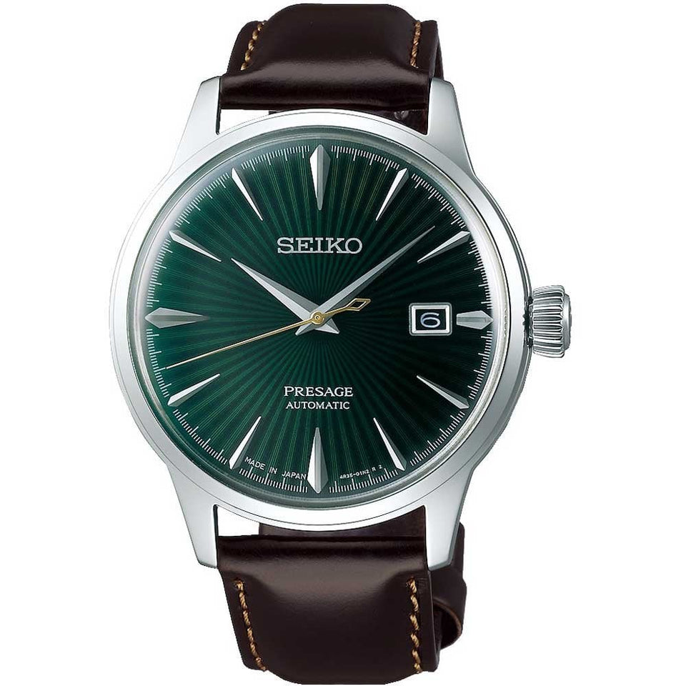 Seiko Presage Men's Cocktail Time 'Mockingbird' Automatic Watch