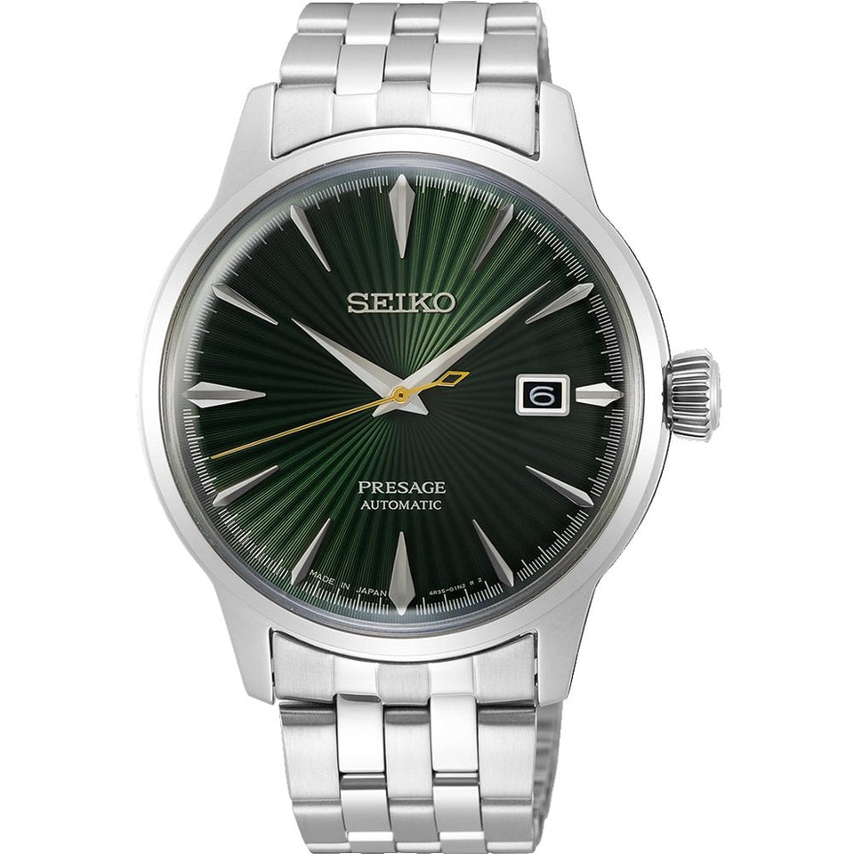 Seiko Presage Men's Cocktail Time 'Mockingbird' Automatic Watch