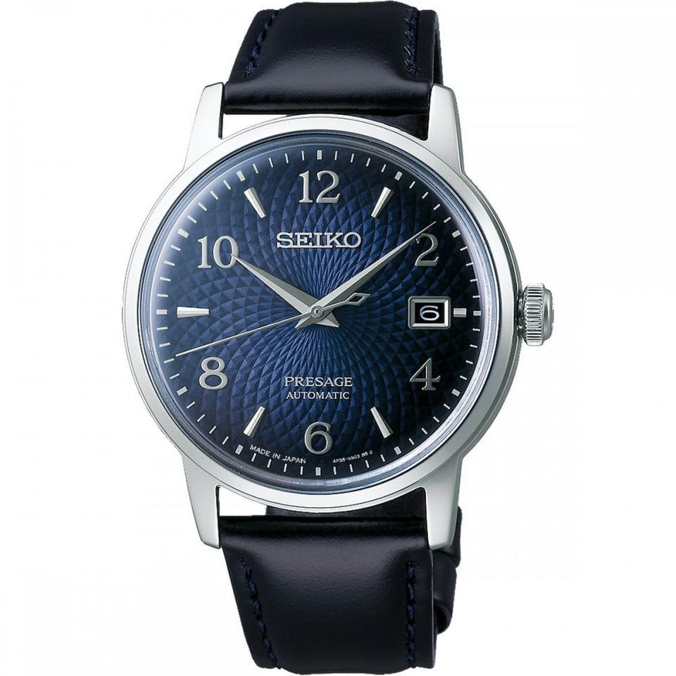 Seiko Presage Men's Cocktail Time 'Old Clock' Automatic Watch