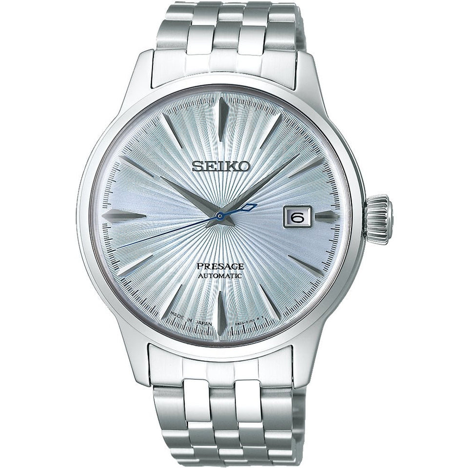Seiko Presage Men's Cocktail Time 'Skydiving' Automatic Watch