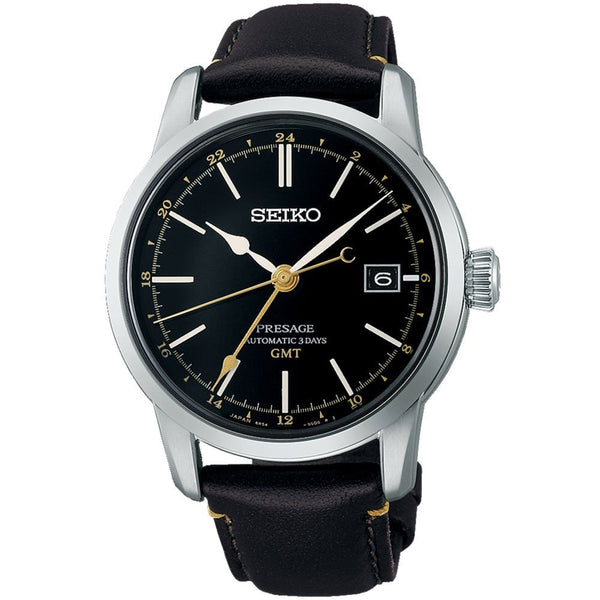 Seiko Presage Men's Craftsmanship Series Urushi Automatic GMT Watch