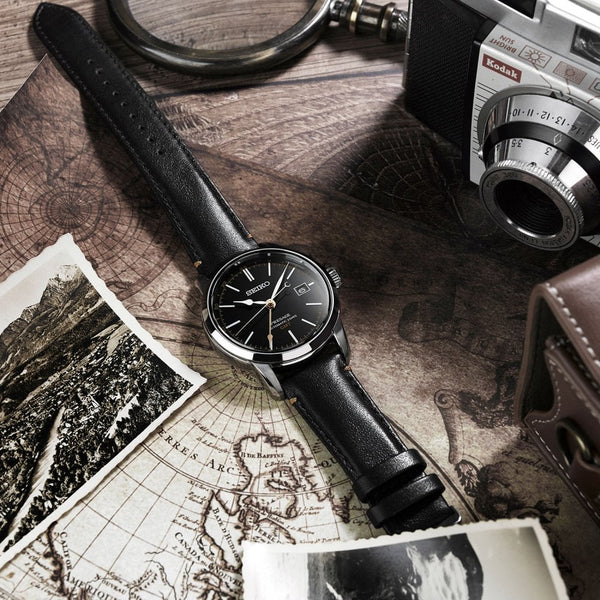 Seiko Presage Men's Craftsmanship Series Urushi Automatic GMT Watch